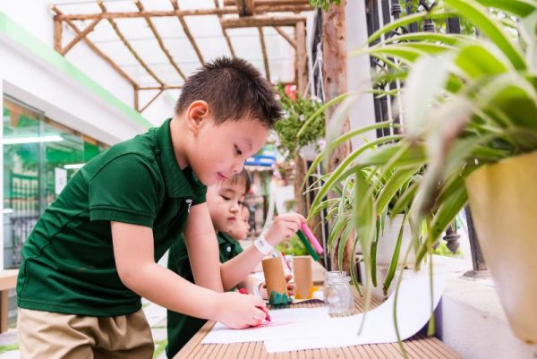 truong mam non chat luong cao la phong xanh