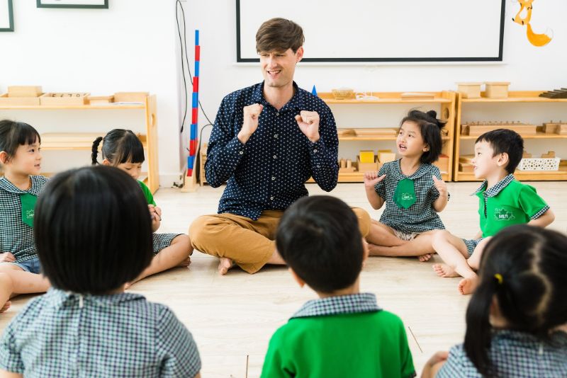 Lá Phong Xanh có giáo viên bản ngữ chất lượng cao