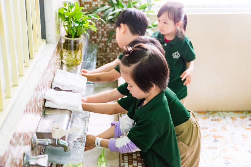 giao duc som cho be tai truong mam non ha noi